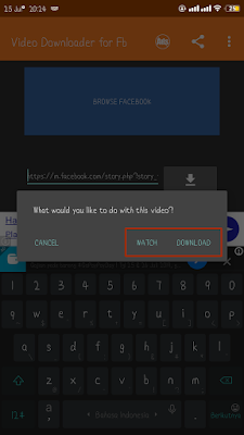 Cara Download Video Dari Facebook Di Android Tanpa Ribet 2019