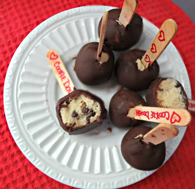 Chocolate Chip Cookie Dough Truffles