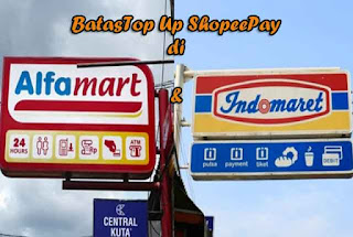Batas Maksimal Top Up Shopeepay di Indomaret dan Alfamaret