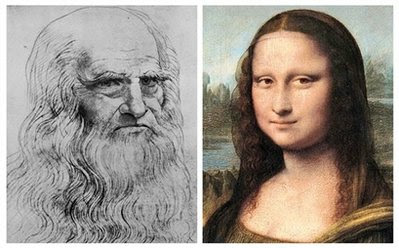 Leonardo da Vinci and Mona Lisa