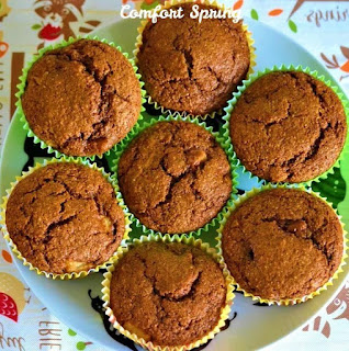 Gingerbread Pear Muffins, One of my favorites this week at Encouraging Hearts and Home, link-up your creations, right here at Scratch Made Food! & DIY Homemade Household!