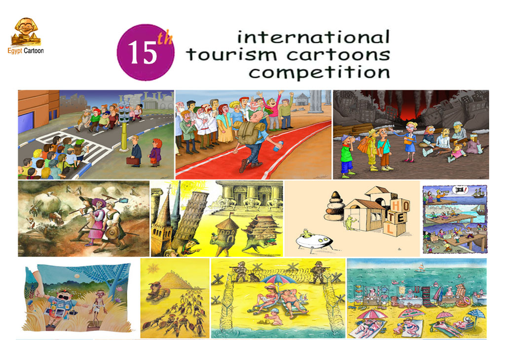 Finalists Cartoons of the 15th International Tourism Cartoons Competition, Turkey