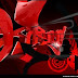 Red Digital Stye Graffitos