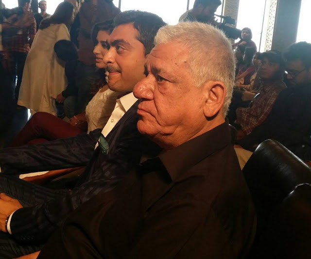 Actor In Law a Film by Nabeel Qureshi featuring Fahad Mustafa & Mehwish Hayat, om Puri, Aly Khan - Press Launch 