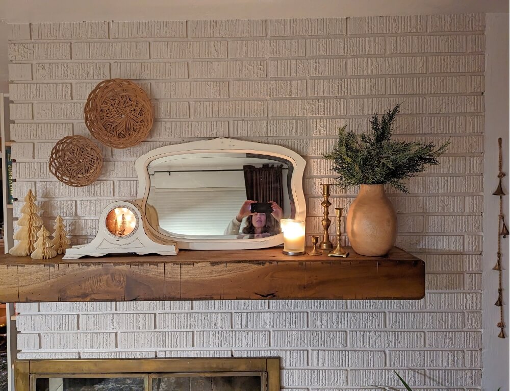 Cozy Winter Mantel Decor