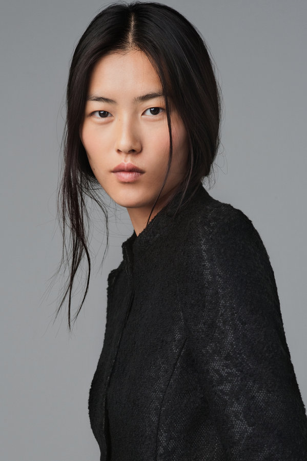 Liu Wen for Zara August 2012 Lookbook 