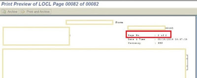 SAP ABAP Smartforms Print reset page number