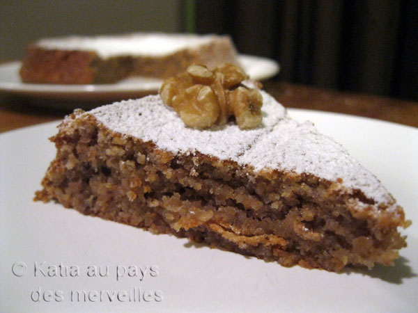 Katia Au Pays Des Merveilles Gateau Aux Noix De Grenoble