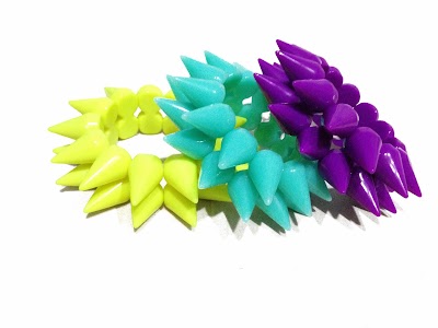 RM5:Neon Spike Bracelet