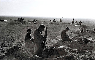 IDF soldiers at the Mitla pass during Operation Kadesh.