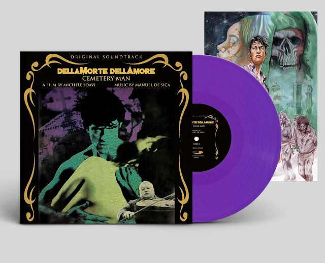 DellaMorte DellAmore (Cemetery Man) Soundtrack Purple Vinyl 