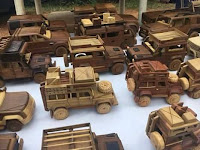 Juguetes de madera para niños: vehículos