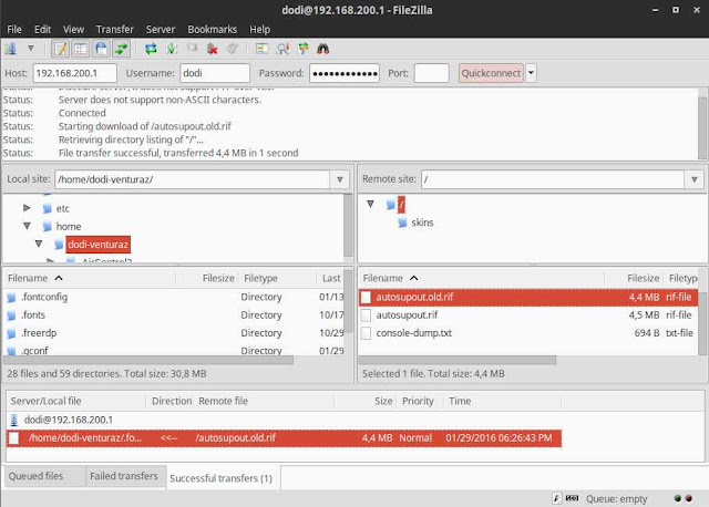  FileZilla yaitu salah satu software FTP client terbaik dan tentunya open source Install FileZilla FTP Client di Ubuntu & Linux Mint
