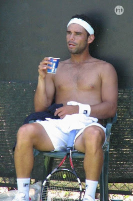 Alejandro Falla Shirtless at Miami Open 2007