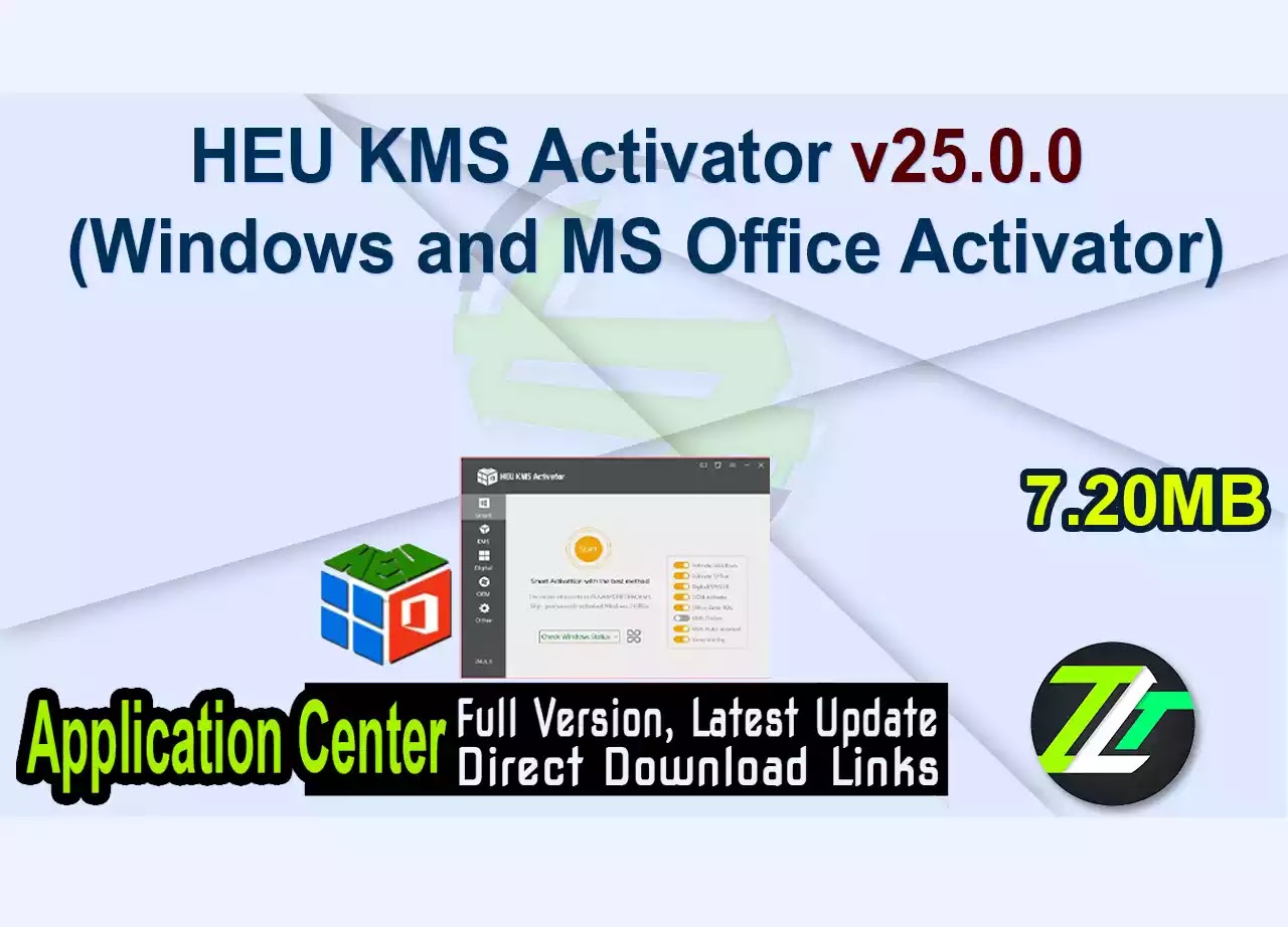 HEU KMS Activator v25.0.0 (Windows and MS Office Activator)