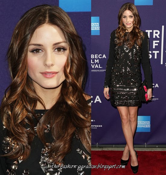 olivia palermo_06. Olivia Palermo llevó negro de