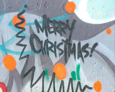 Merry Christmas Graffiti 