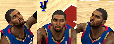 NBA 2K13 Kyrie Irving Cyberface Patch