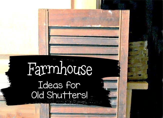 Five Great Uses for Old Shutters