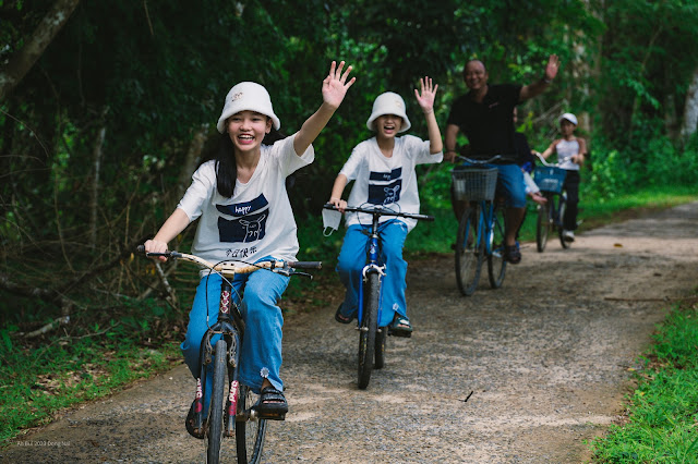Đạp xe trong rừng Nam Cát Tiên