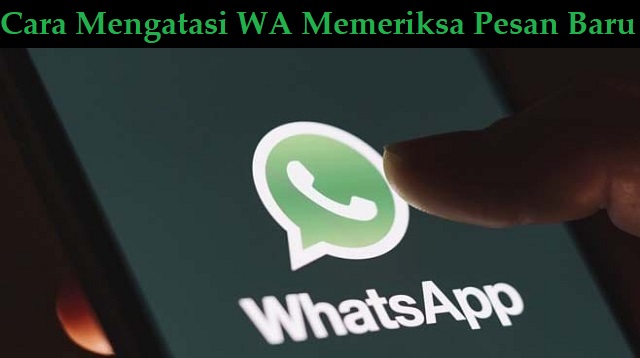 Cara Mengatasi WA Memeriksa Pesan Baru