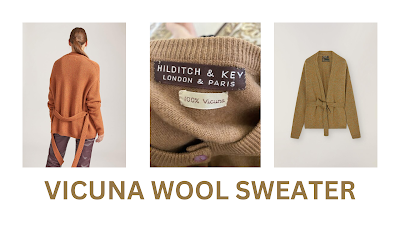 VICUNA WOOL SWEATER