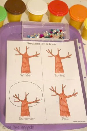 seasons worksheet