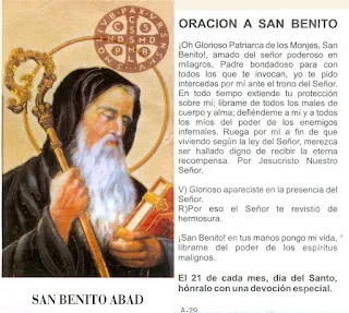 Oración de San Benito