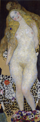 Adán y Eva, de Gustav Klimt