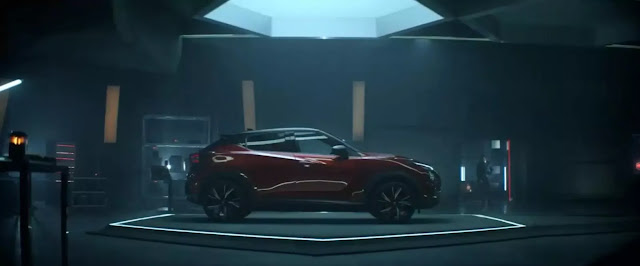 Un Nissan Juke Crossover Coupé en el laboratorio