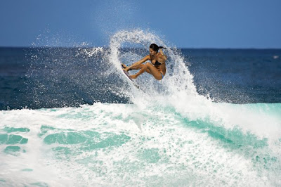 Follow Malia in Surfing Style