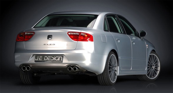 Rear Angle View of 2009 Seat Exeo JE DESIGN