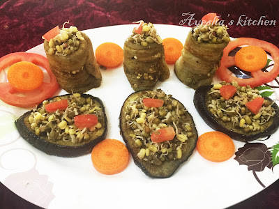 BRINJAL RECIPES - STUFFED BRINJAL