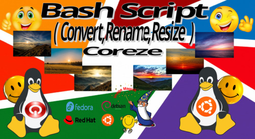 Bash Script Coreze untuk Gambar