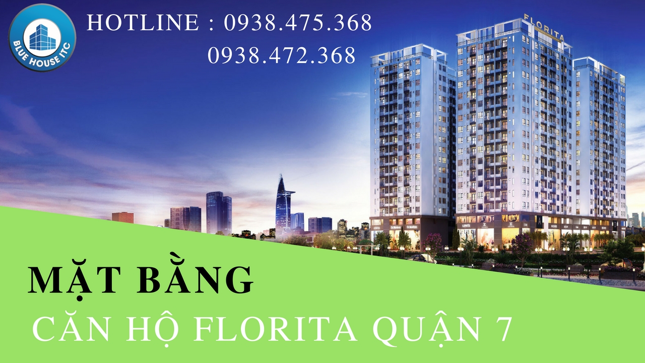 Mặt bằng căn hộ Florita quận 7