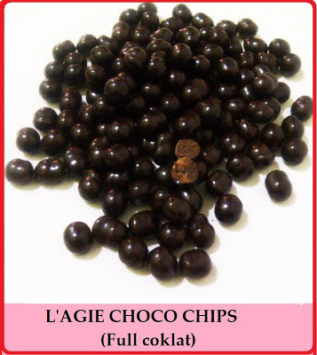 Coklat L'agie Choco Chips kiloan