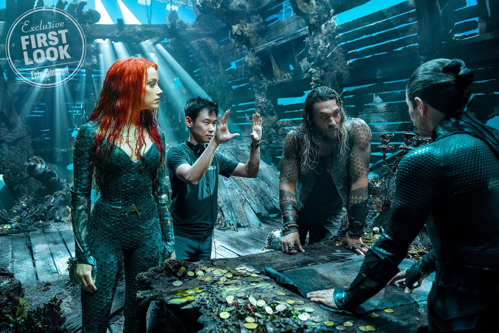 AQUAMAN on Entertainment Weekly: Covers & Image Still Reveals!