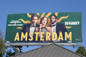 Amsterdam movie billboard