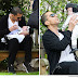 Wissam Al Mana took his and Janet Jackson's 3-month-old son, Eissa, to a London park