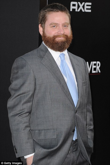 zach galifianakis hangover 2. Zach Galifianakis arrives at