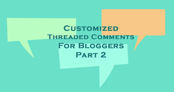 customized threaded comments for bloggers