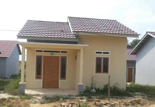 Contoh desain rumah minimalis type 21