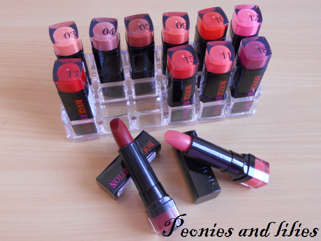 Bourjois rouge edition lipsticks