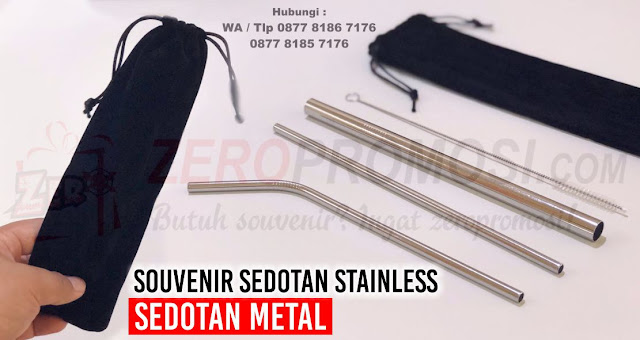 sedotan stainless yang ramah lingkungan, Reusable Drinking Straw, Bending Straw Stainless Steel, Sedotan Metal Ramah Lingkungan