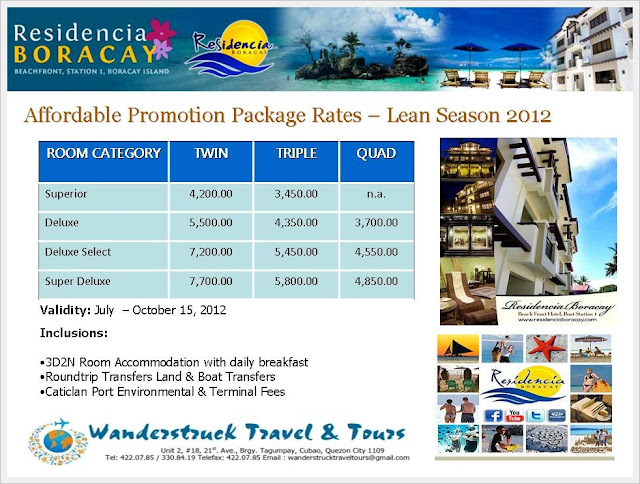 Residencia Boracay - Low Season Promo