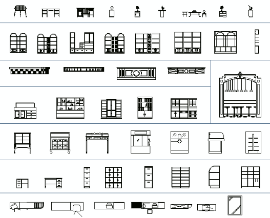 Download Block  Furniture Rumah AutoCAD  Area TEKNIK SIPIL