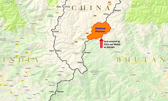 Doklam Map 1