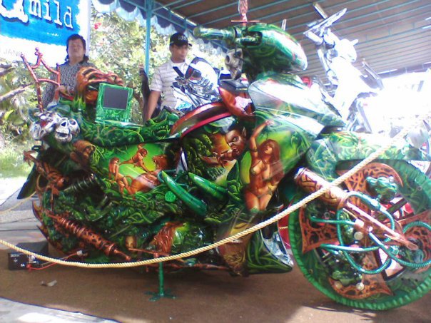 Modifikasi Yamaha Jupiter Z 2004