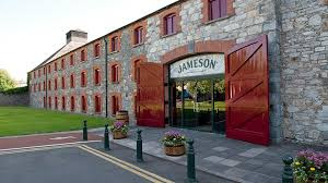 Entrance of the Jameson whiskey distillery in Middleton, County Cork, Ireland