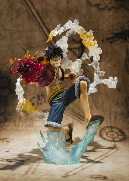 FIGURA MONKEY D. LUFFY Battle Ver. Gomu Gomu no Red Hawk Figuarts ZERO ONE PIECE